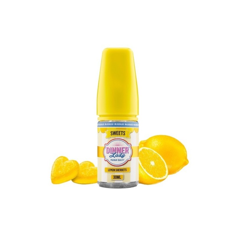 Longfill Dinner Lady 7/30ml - Lemon Sherbets ice