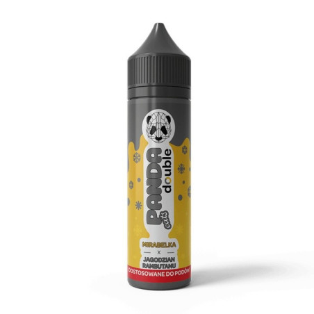Longfill Panda Double 10/60 ml - Mirabelle Framboise Rambutan