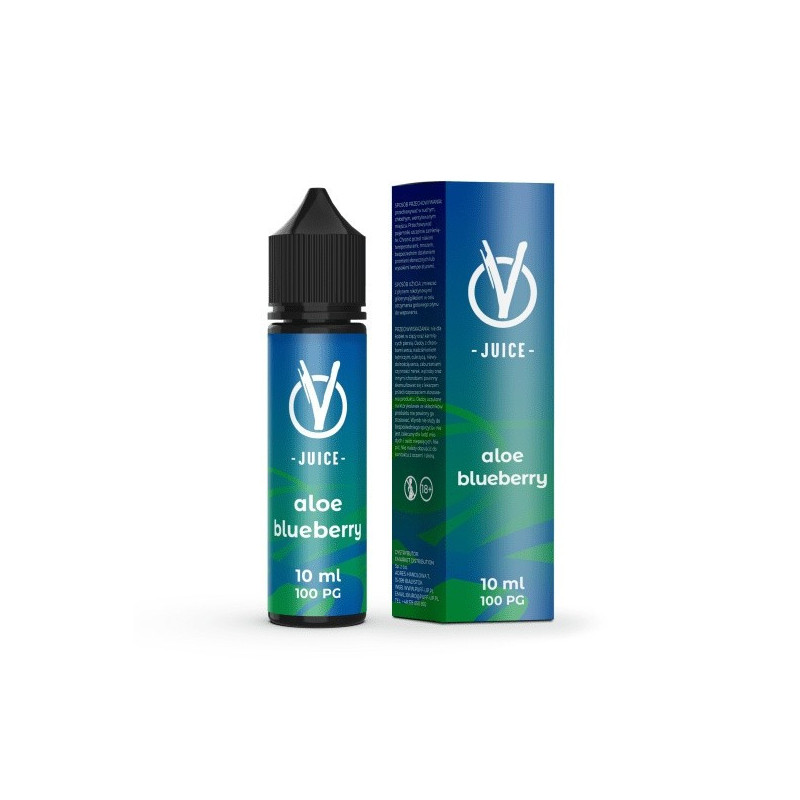 Longfill VBar VJuice 10/60ml - Aloe Myrtille