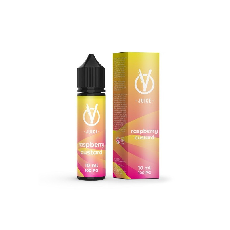 Longfill VBar VJuice 10/60ml - Custard Framboise