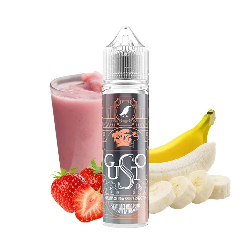 Longfill Omerta 20/60ml  - Gusto Banana Strawberry Smoothie
