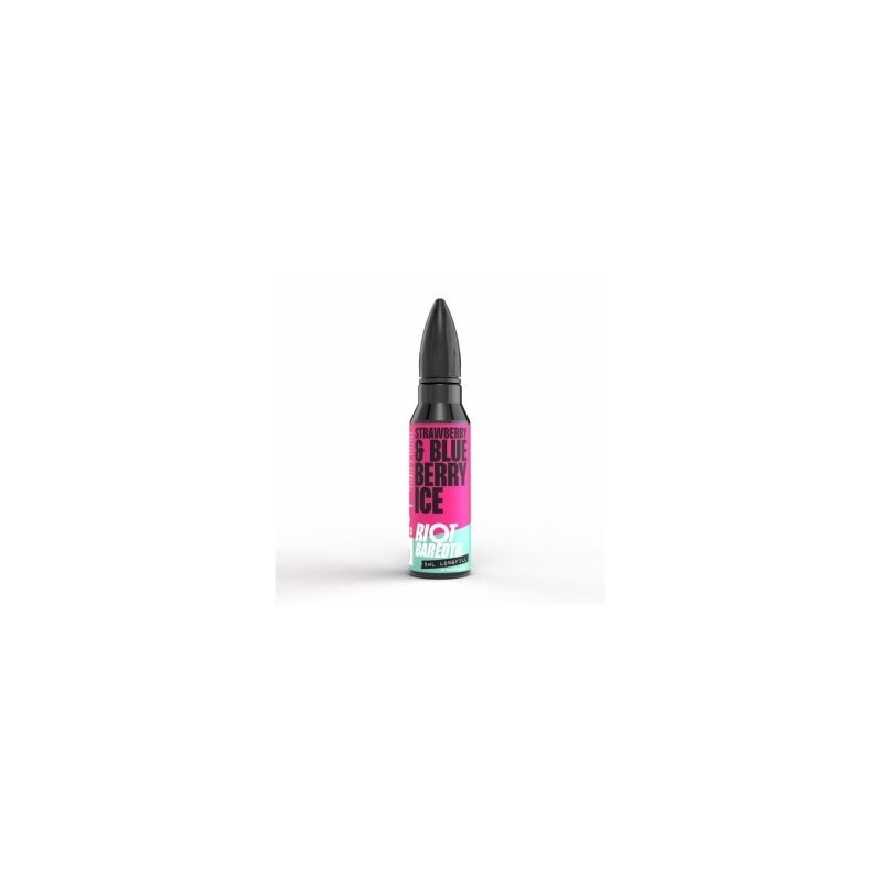 Longfill RIOT BAREDTN 5/60ml - Strawberry Blueberry Ice