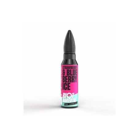 Longfill RIOT BAREDTN 5/60ml - Strawberry Blueberry Ice