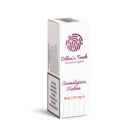 Dillon's Touch E-liquid 10ml - Aromatic Raspberry 20mg | EliqVapoteur