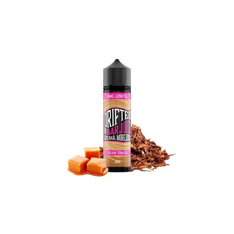 Longfill Drifter Bar 16/60ml - Cream Tobacco