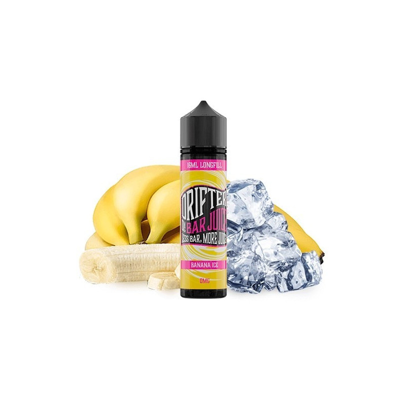 Longfill Drifter Bar 16/60ml - Banana Ice
