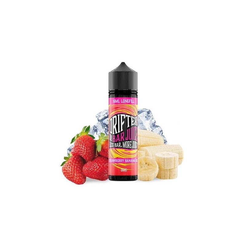Longfill Drifter Bar 16/60ml - Strawberry Banana