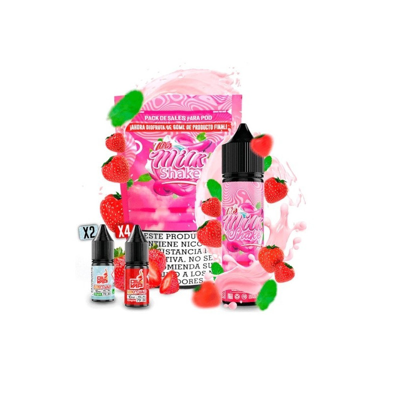 Longfill Oil4vap (Pack) 16/60ml - The Milk Shake