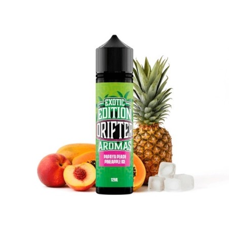 Longfill Drifter Exotic 12/60ml - Papaya Peach Pineapple Ice