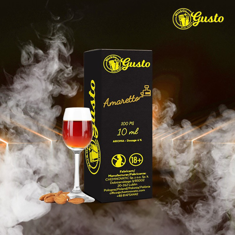Aroma Mix&Go Gusto 10ml - Amaretto | EliqVapoteur