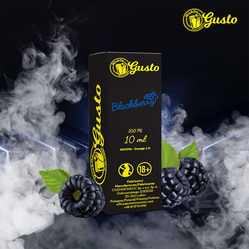 Aromat Mix&Go Gusto 10ml - Blackberry | EliqVapoteur