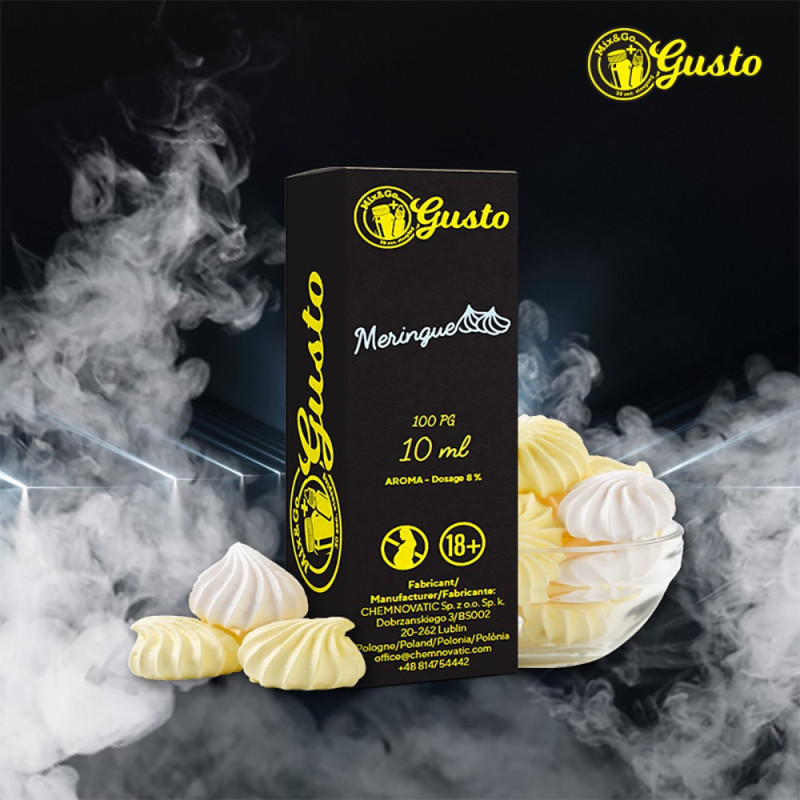 Aroma Mix and Go Gusto 10 ml - Meringue | EliqVapoteur