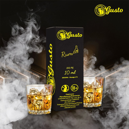 Arôme Mix and Go Gusto 10 ml - Rhum | EliqVapoteur