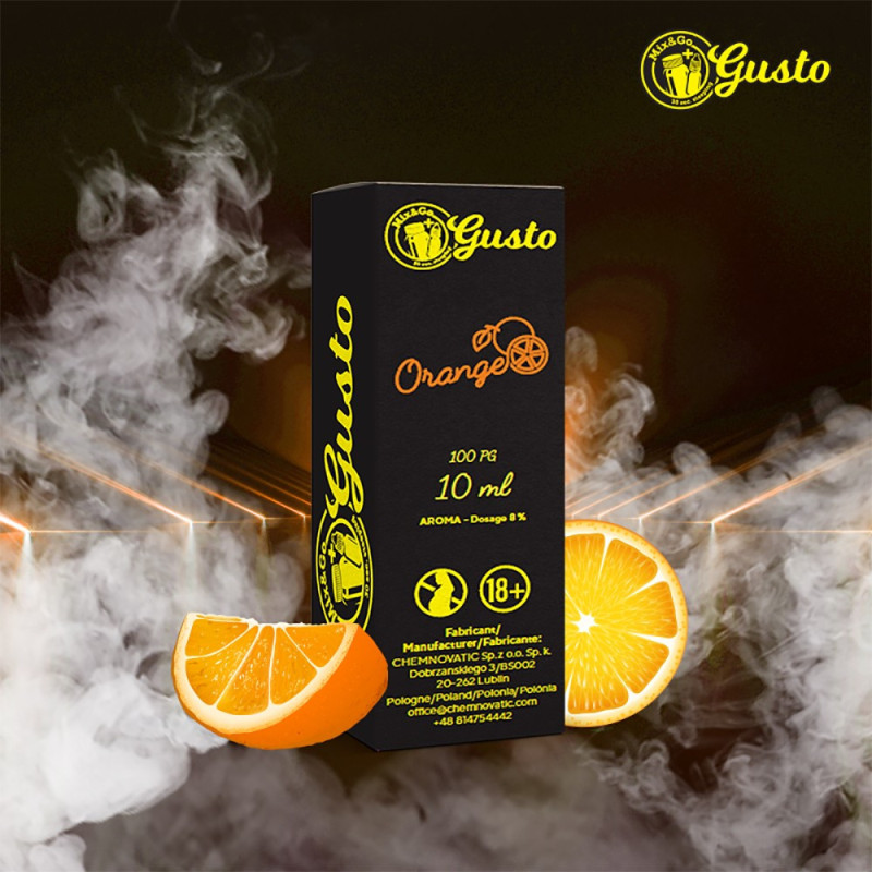 Arôme Mix and Go Gusto 10 ml - Orange