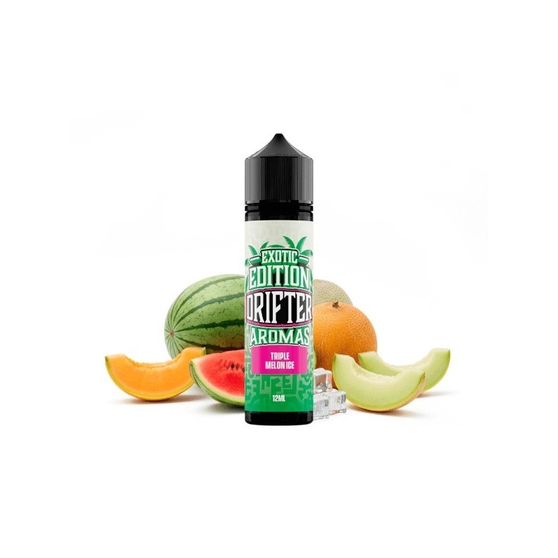 Longfill Drifter Exotic 12/60ml - Triple Melon Ice