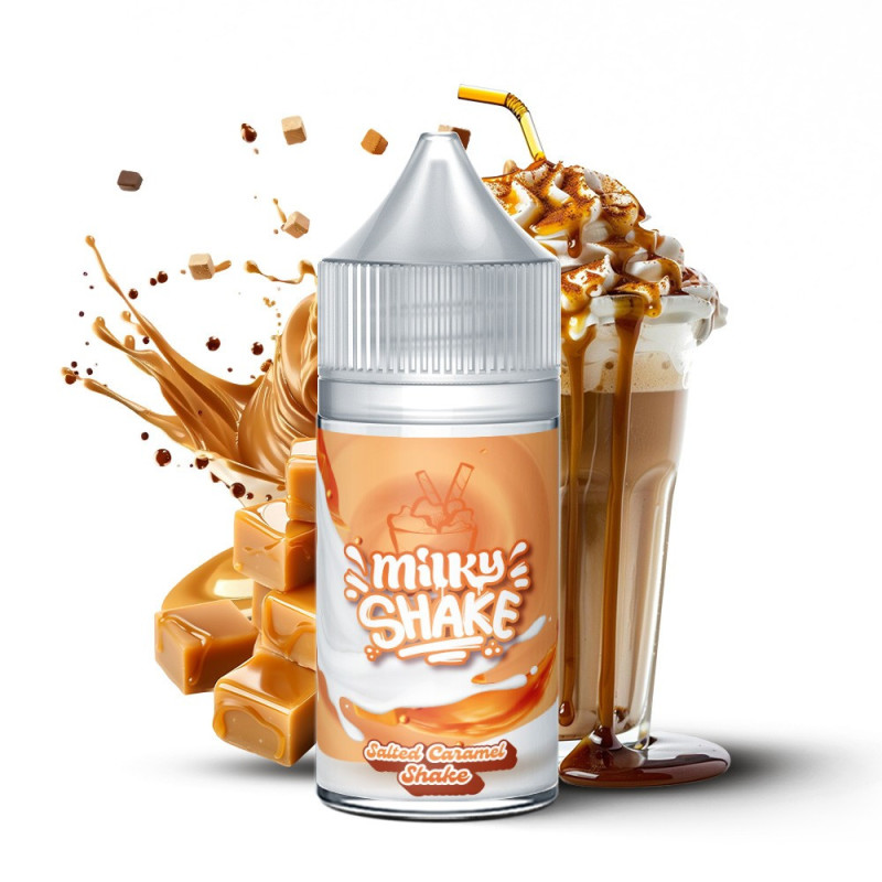 Arôme Milky Shake 30ml - Salted Caramel Shake | EliqVapoteur