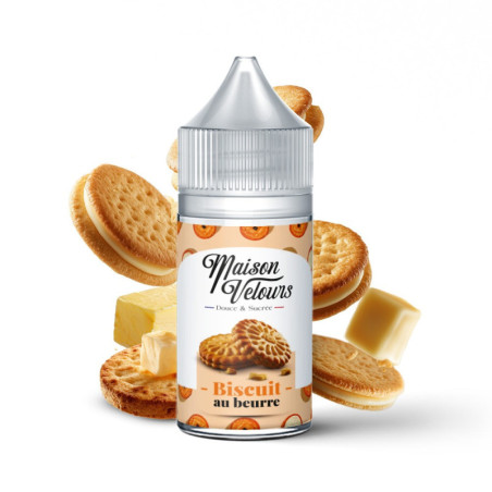 Maison Velours Concentrate 30ml - Biscuit Au Beurre | EliqVapoteur