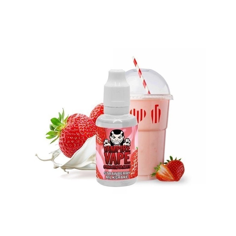 Koncentrat Vampire Vape 30ml - Strawberry MilkShake