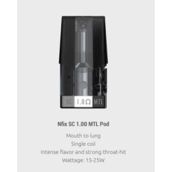 Kartridz Smok - Wklad Nfix SC MTL 3ml 1.0ohm