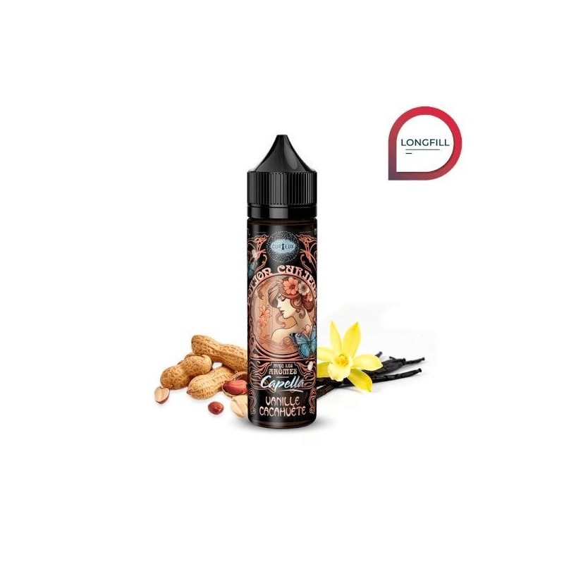 Longfill Curieux Potions 15/60ml - Vanilla Peanut