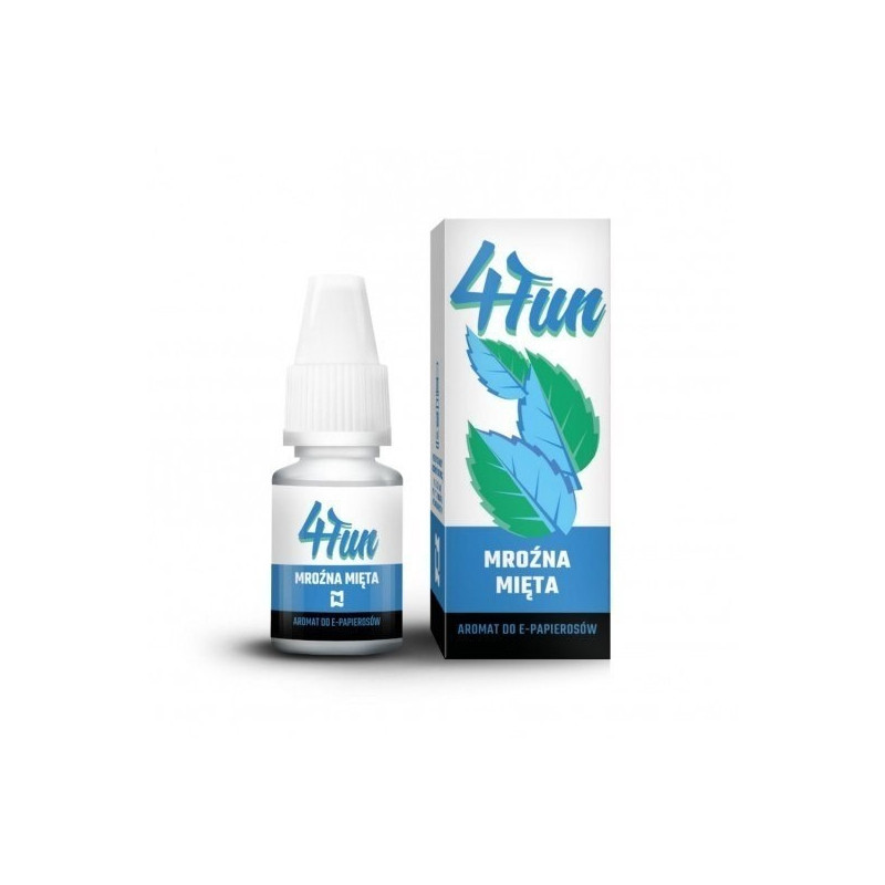 Aromat 4FUN - Mroźna Mięta 10ml | Eliq Vapoteur