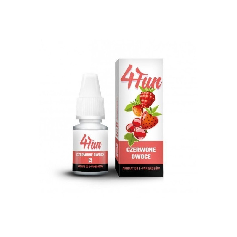 4FUN - Red Fruits Flavor 10ml | EliqVapoteur