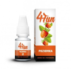 4FUN - Strawberry Flavor 10ml | EliqVapoteur