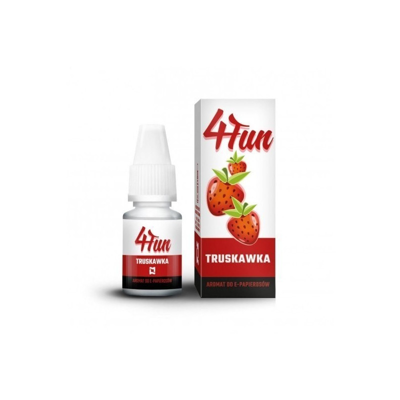 4FUN - Strawberry Flavor 10ml | EliqVapoteur