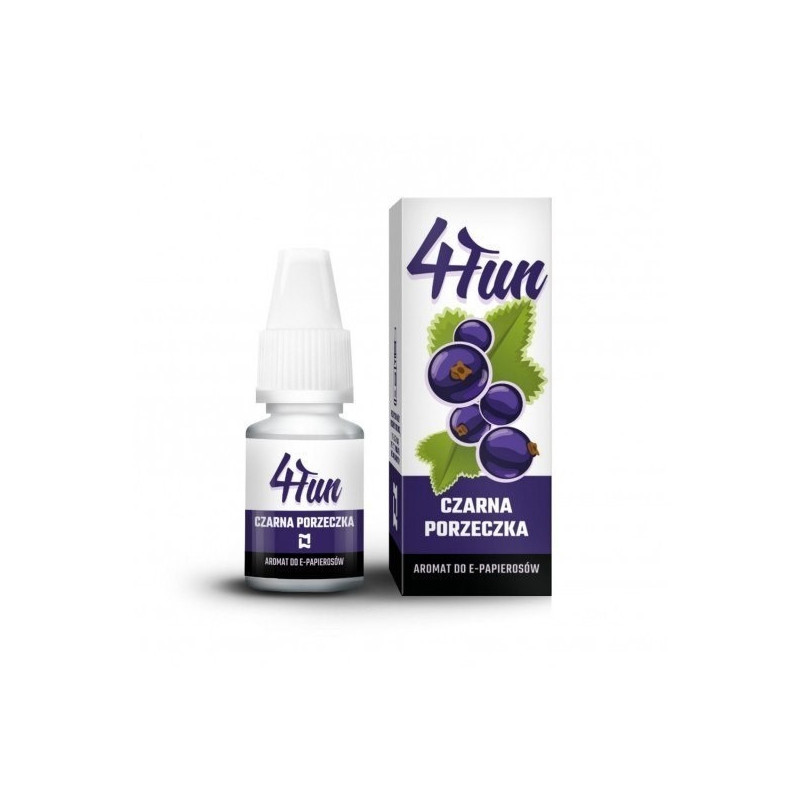 Aromat 4FUN - Czarna Porzeczka 10ml | Eliq Vapoteur