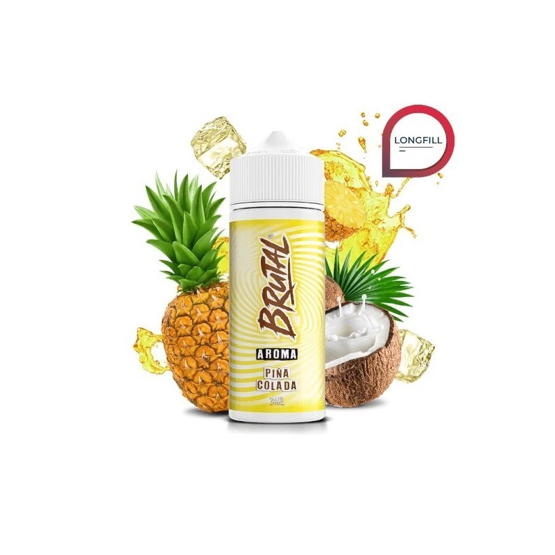 Longfill Brutal Drinks By Just Juice 24/120ml - Pińa Colada