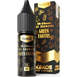 Los Aromatos Premium 15ml - Green Fantos | Eliq Vapoteur