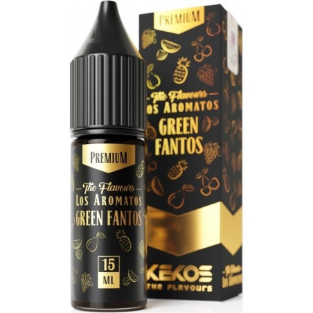 Los Aromatos Premium 15ml - Green Fantos | Eliq Vapoteur
