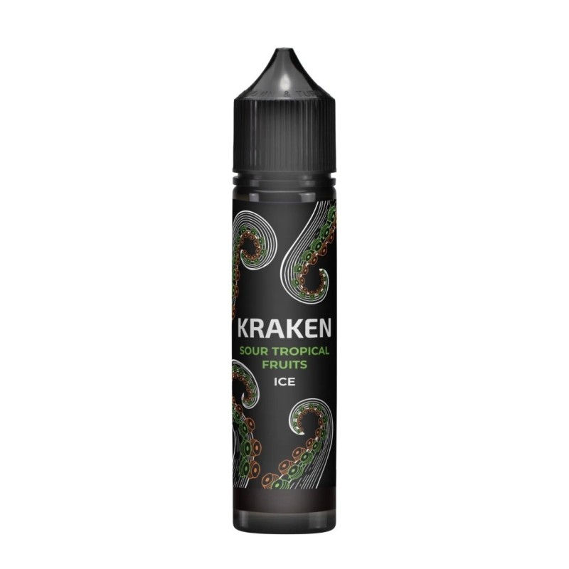 Longfill Kraken 10/60ml - Sour Tropical Fruits Ice