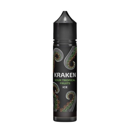 Longfill Kraken 10/60ml - Sour Tropical Fruits Ice