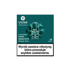 Wkłady do Vuse ePod z aromatem: Fresh Spearmint vPro 18mg/ml (2 szt.) | Eliq Vapoteur