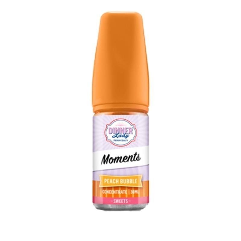 Longfill Dinner Lady 6/30ml - Peach Bubble