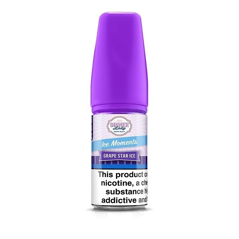 Longfill Dinner Lady 9/30ml - Grape Star Ice