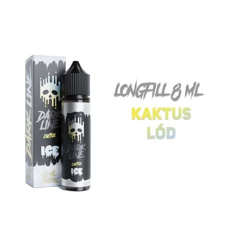 Longfill Dark Line ICE 8/60ml - Cactus