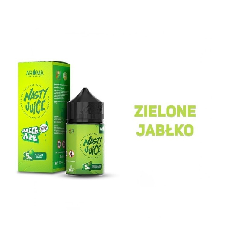 Longfill Nasty Juice 5/60ml - Green Ape