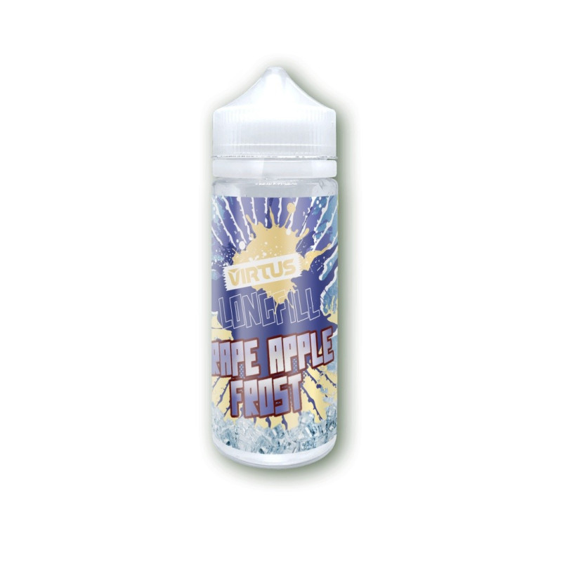 Longfill Virtus 6/120ml - Grape Apple Frost