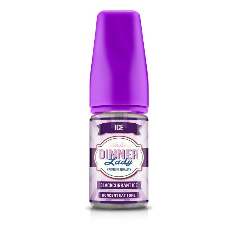 Longfill Dinner Lady 9/30ml - Blackcurrant Ice