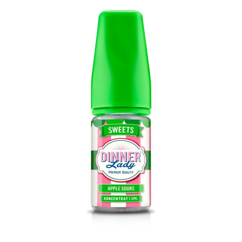 Longfill Dinner Lady 6/30ml - Apple sours Ice